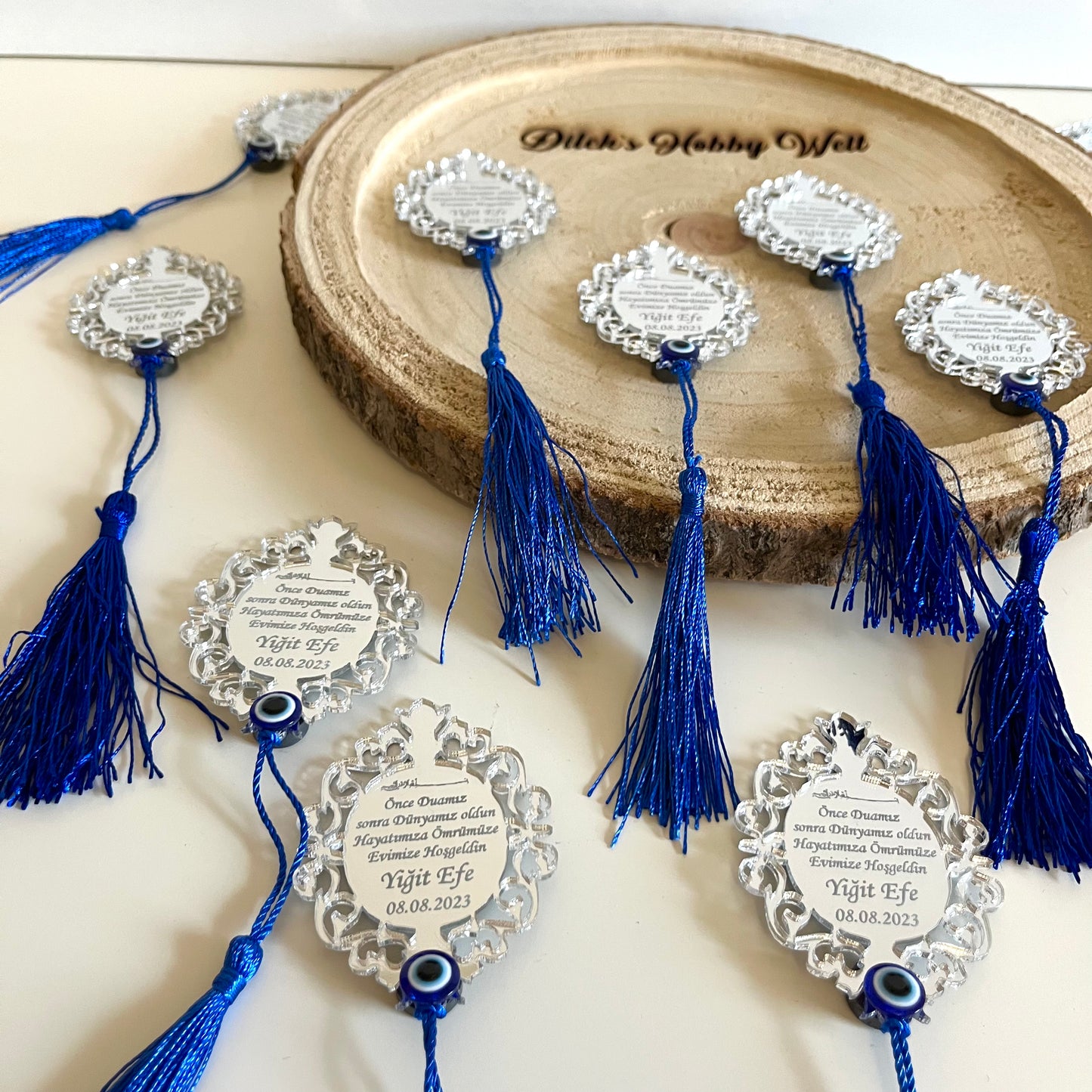 Gastgeschenke Dua Rahmen mit Tassel - Plexi