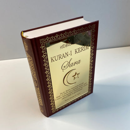 Personalisierter Koran (Kurani Kerim ve Meali)