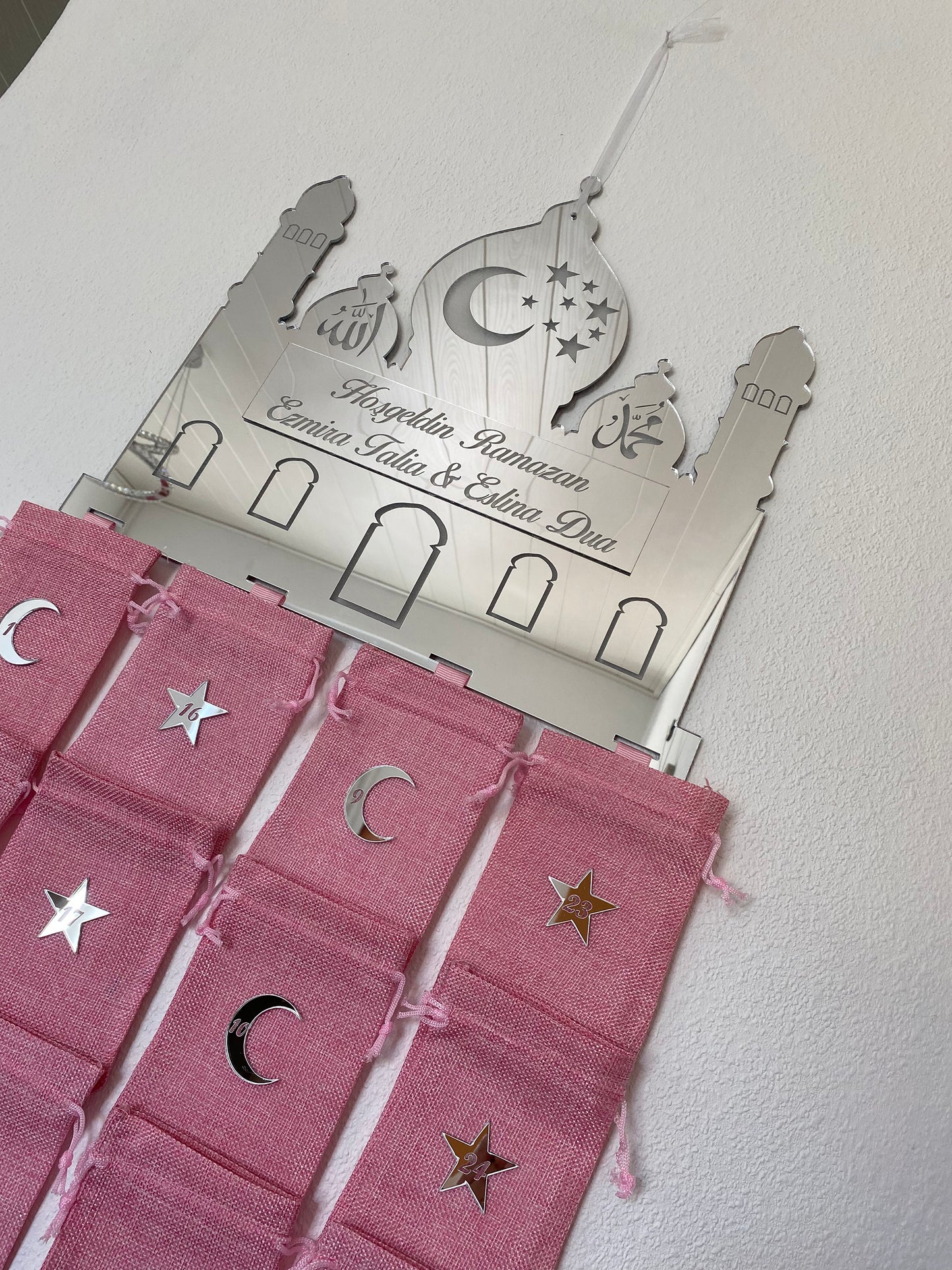 Ramadankalender Model 6 Plexi - verschiedene Farben